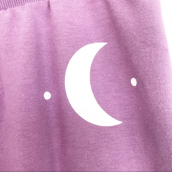 Wildfox Moon Phases Ethereal Drawstring Jogger Sweatpants Womens Large NWT - Picture 4 of 6